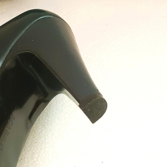 BCBGeneration Open Toe Heel Shoes 8.5 Blue 2-Tone Ankle Strap - Picture 6 of 9